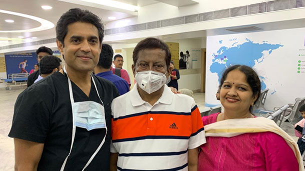 With Dr. Attawar in Chennai