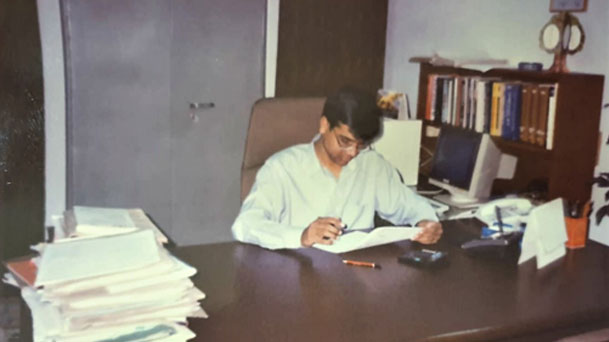 At work - 1995
