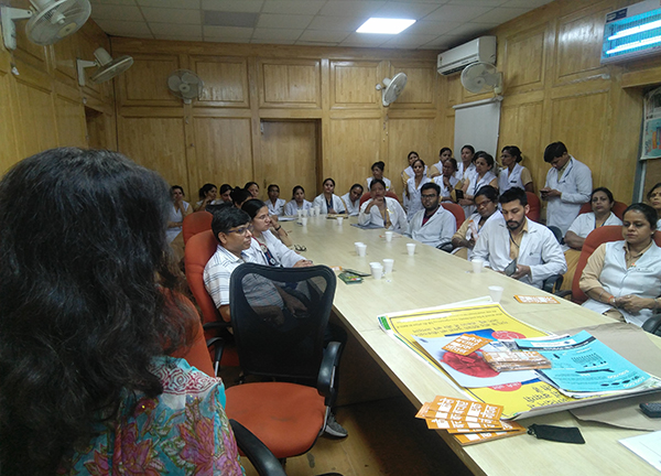 Field trip of ORGAN India student interns to NOTTO